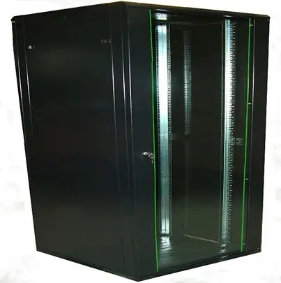 Produktfoto 1 von Decelect BAIL Schrank, 31 U 600 mm 600 mm 1570 mm Schwarz Stahl