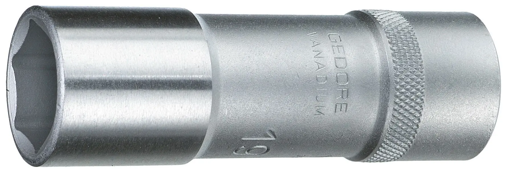 Produktfoto 1 von Gedore 1/2 in Steckdoseneinsatz Chrom Vanadium Stahl, Länge 77 mm