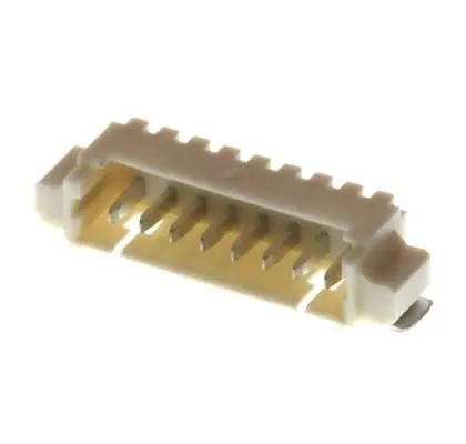 Produktfoto 1 von Molex 53261 Stiftsockel gewinkelt, 11-polig / 1-reihig, Raster 1.25 mm Raster Oberfläche, Kabel-Platine, Ummantelt