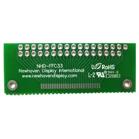 Produktfoto 1 von NEWHAVEN DISPLAY INTERNATIONAL Breakout-Board Entwicklungsboard FFC für 33-polig FFC Platine