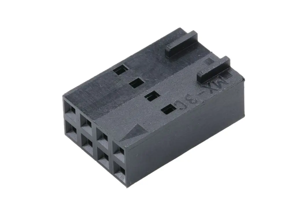 Produktfoto 1 von Molex 70450 Buchse Steckverbindergehäuse 2.54 mm, 8-polig / 2-reihig Gerade