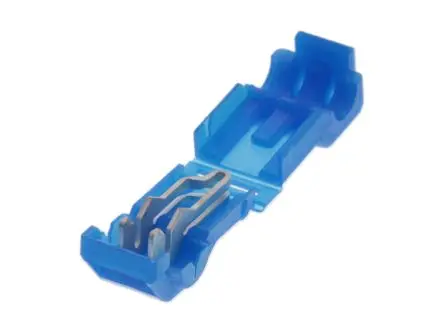 Produktfoto 1 von Molex 19216 Spleiß, Wasserhahn, Blau Isoliert Zinn, Ges.L 19.56mm, 14 AWG max.