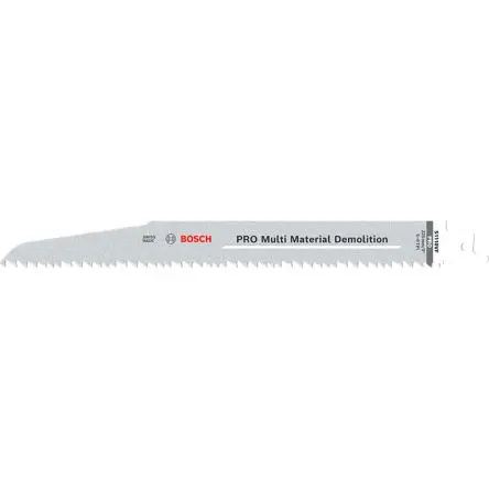Produktfoto 1 von Bosch Bimetall Metall, Holz Säbelsägeblatt / 8 TPI 225 mm 5