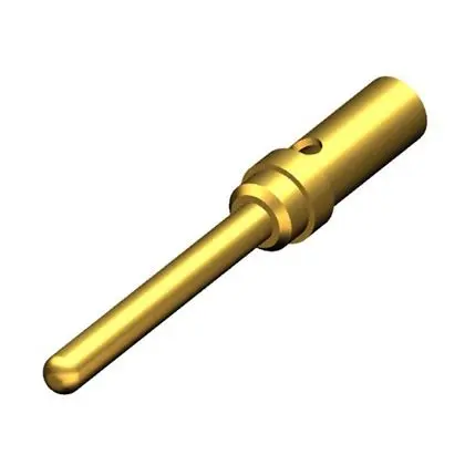 Produktfoto 1 von Molex 173112, Gr.: 20 D-Sub-Kontakt, Stecker Crimpbefestigung, Messing, Gold über Nickel, Crimpbefestigung 26 AWG