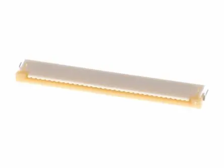 Produktfoto 1 von Molex 52207 LIF, Oberfläche gewinkelt FPC-Steckverbinder, 34-polig Buchse / 1-reihig, Raster 1 mm, SMD