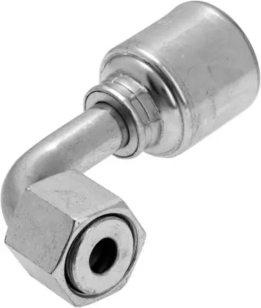 Produktfoto 1 von GatesAnschlusstück aus Trennplatte Stecker/Buchse UN/UNF, 90 °, 0.62 Zoll