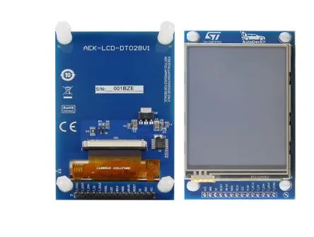 Produktfoto 1 von STMicroelectronics LCD, Evaluierungsplatine Evaluierungsplatine