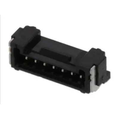 Produktfoto 1 von Molex 505567 Leiterplattenleiste gewinkelt, 7-polig / 1-reihig, Raster 1.25 mm Raster Oberfläche, Micro Lock