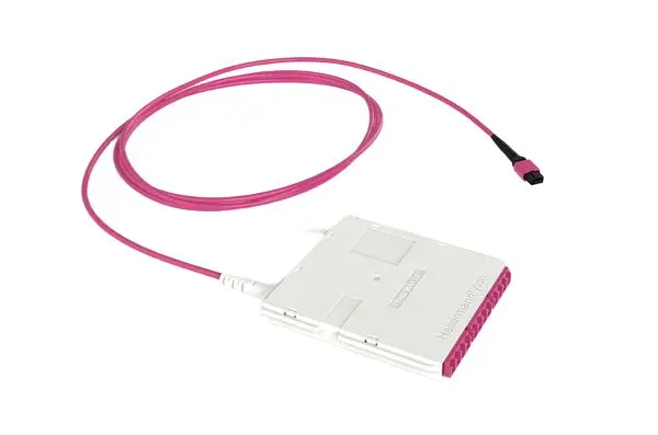 Produktfoto 1 von HellermannTyton Connectivity MTP Kassette 12 Port OM4 MTP B. 94 mm H. 12 mm L. 14 m