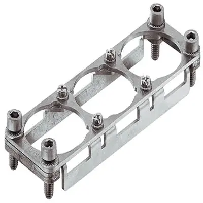Produktfoto 1 von HARTING Han HPR Enlarged Rahmen, Stecker, M6, 141 x 44 mm