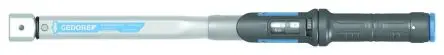 Produktfoto 1 von Gedore 14 x 18 mm Drehmomentschlüssel Rechteckig 60 to 300 Nm, Länge 590.4mm, ±3 %