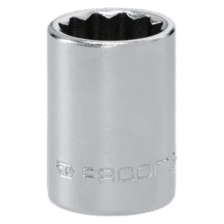 Produktfoto 1 von Facom 1/4 in 12-Kant Buchse SW 1/4 in 12-Kant x 22mm