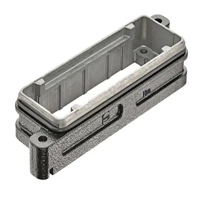 Produktfoto 1 von HARTING Han HPR Anbaugehäuse Schraubbefestigung, Hinten 24B Anbaugehäuse, IP65, IP68, IP69, IPx9K