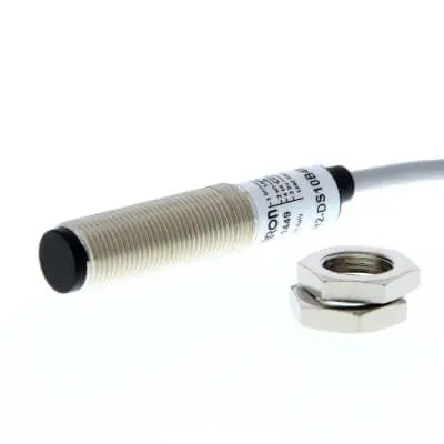 Produktfoto 1 von Omron E3H2 Zylindrisch Optischer Sensor, Diffus-reflektierend, PnP Ausgang, Vorverdrahtet