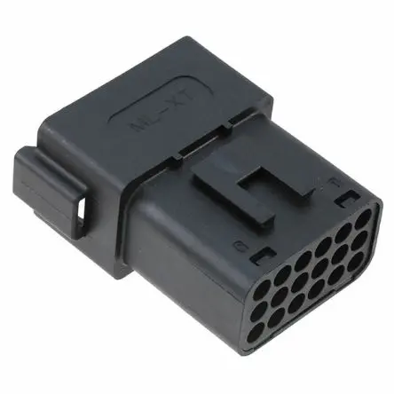 Produktfoto 1 von Molex 93444 Crimpgehäuse, Kabel, Buchsengehäuse, Crimpbefestigung, Buchse, 8-polig, Schwarz / 3-reihig