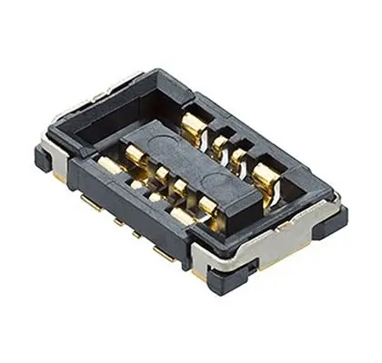 Produktfoto 1 von Molex 505004 Stiftsockel Vertikal, 8-polig / 2-reihig, Raster 1.25 mm Raster Oberfläche, Platine-Platine, Ummantelt