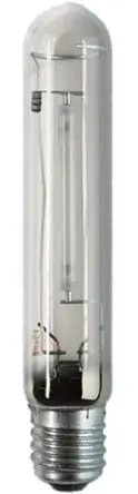 Produktfoto 1 von Radium Natriumdampflampe E40 Rohr Klar 47 mm 2000k Internes Zündgerät
