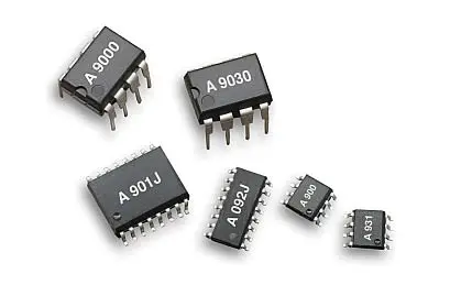 Produktfoto 1 von Broadcom Optokoppler, 4-Kanal 10 MBd, 5000 V eff. 5V, SO-16 Schmal 1.8 V 20 mA 16