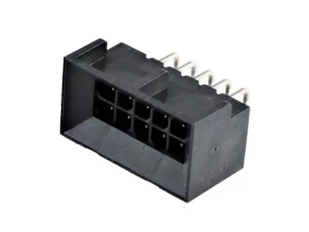 Molex 44428 Leiterplattenleiste gewinkelt, 10-polig / 2-reihig, Raster 3 mm Raster Durchsteckmontage,