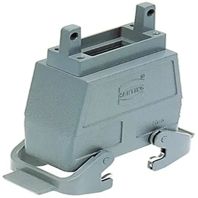 Produktfoto 1 von HARTING Han B Haube Doppelter Hebel 2, Kabel 16B Verriegelungshebel, IP65