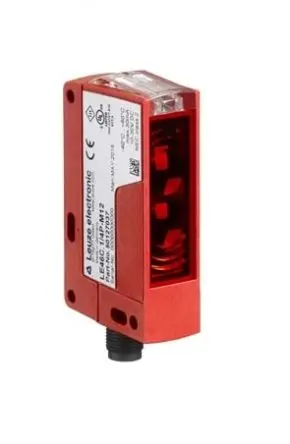 Produktfoto 1 von Leuze 46C Rechteckig Optischer Sensor, Polarisierter retroreflektierender, Transistor PNP Ausgang, M12