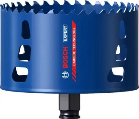 Produktfoto 1 von Bosch, Ø 22 mm Hartmetall Lochsäge Multi-Material, Ø 10mm 1-Stk. / Bohrtiefe 60 mm