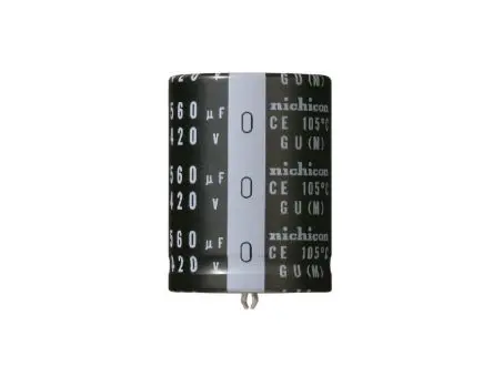 Produktfoto 1 von Nichicon LGU Oberfläche Aluminium-Elektrolyt-Kondensator 10000 μF Einrastbar 20 % / 50V SMD, Ø 30 mm x 50 mm x 50 mm,