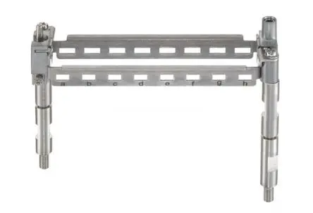 Produktfoto 1 von HARTING Han HPR EasyCon Rahmen, Buchse/Stecker, M32, 10, 4 mm², 140.4 x 43 x 43.1 mm