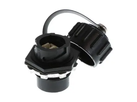 Produktfoto 1 von Molex 106059 LWL-Steckverbinder, Adapter, Duplex, LC, Schwarz
