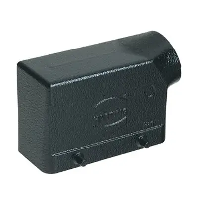 Produktfoto 1 von HARTING Han B Haube Doppelter Hebel 2, Kabel 16B Haube, IP65, IP66, IP67