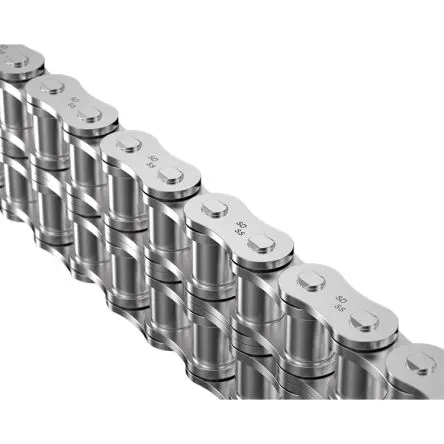 Produktfoto 1 von Renold SD05B Rollverschluss Carbonstahl 2 Rollenkette BS, Teilung 8 mm, Länge 500 cm