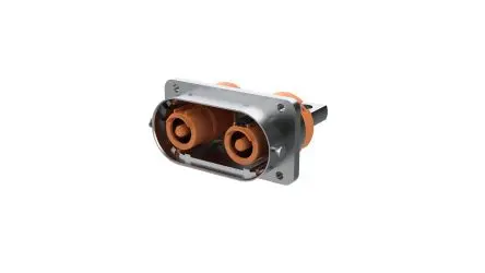 Produktfoto 1 von Amphenol Industrial PowerMate Buchsentülle, Steckerbuchse 520A, 2-reihig, 2-polig, Stecker, 0.25mm², Buchse