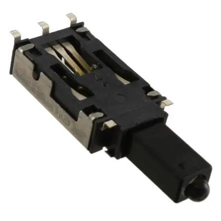 Produktfoto 1 von C & K ELUM Druckknopf Blau Beleuchtet Rastend SMD, 1-poliger Umschalter / 0.25A 50 V
