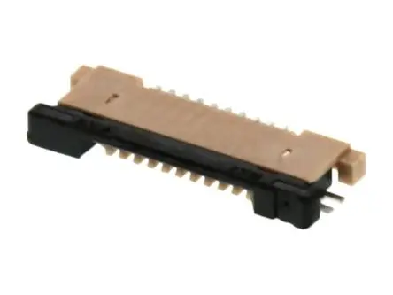 Produktfoto 1 von Molex 54548, Oberfläche gewinkelt FPC-Steckverbinder, 10-polig, Raster 0.5 mm, SMD