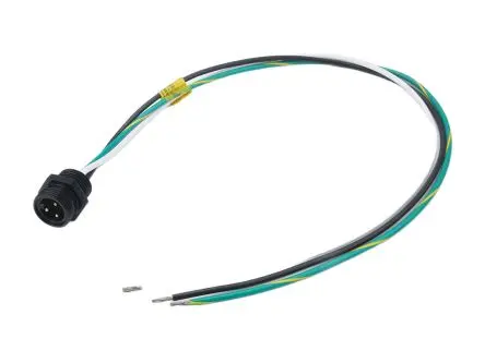 Produktfoto 1 von Molex 130066, 3-polig Industrieller Rundsteckverbinder-Kabelsatz, Buchsentülle Buchse, Länge 1.0 mm