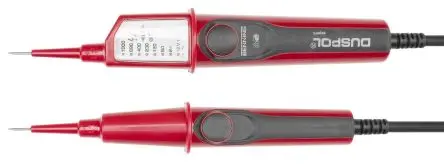 Produktfoto 1 von Gedore LED Spannungsprüfer, 1000V max. Durchgangsprüfung Batterie CAT III 1000 V/CAT IV 600 V