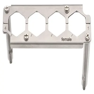 Produktfoto 1 von HARTING Han HPR EasyCon Rahmen, Buchse, M6, 145 x 48.5 x 114.25 mm