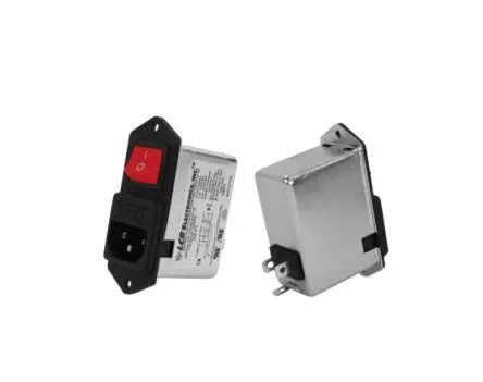 Astrodyne TDI 1A C14 Filtereinheit Stecker Ein-Aus, 250V, Frontplattenmontage Drahtanschlüsse, 2