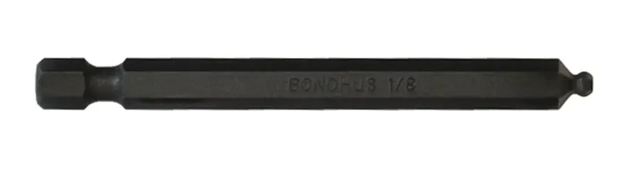Produktfoto 1 von Bessey 1/4 in 1/8 in Sechskant Sechskant-Bit, Sechskant Stahl, 1-teilig, 76 mm
