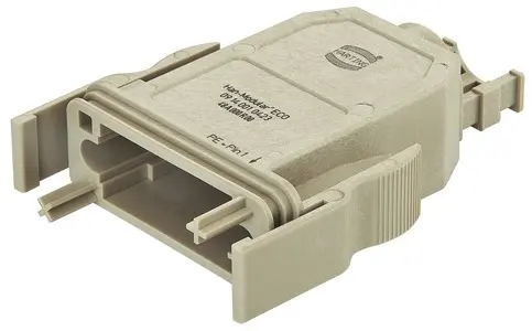 Produktfoto 1 von HARTING Han Modular Eco Haube Snap-In-Verschluss, Kabel Haube, IP20
