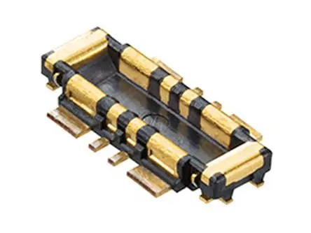 Produktfoto 1 von Molex Battery Leiterplattensteckverbinder Vertikal, 10-polig / 2-reihig, Raster 0.4 mm Raster Oberfläche, Ummantelt