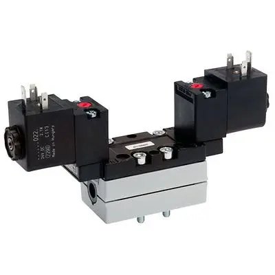 Produktfoto 1 von EMERSON – AVENTICS 5/3-Wege 581 Wegesteuerventil, Elektrisch-betätigt 24V