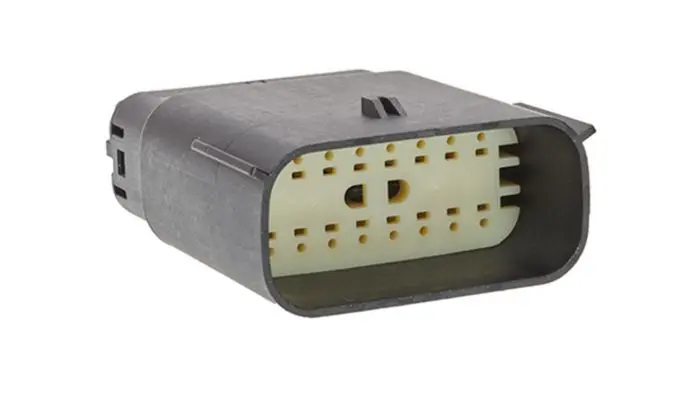Produktfoto 1 von Molex 33482 Serie Steckverbindergehäuse 100 % Nylon, Stecker, Gerade, 16-polig, Steckverbindergehäuse