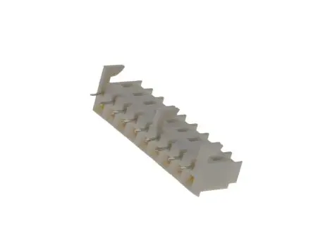 Produktfoto 1 von Molex 41815 Leiterplattensteckverbinder Einführung von unten, 9-polig / 1-reihig, Raster 3.96 mm Raster
