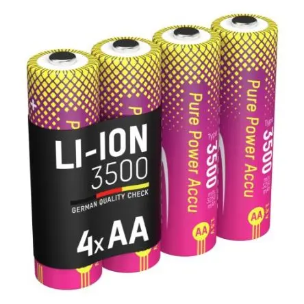Produktfoto 1 von Ansmann 1312 Li-Ion Akkupack, 4-Zellen 1.5 V / 3500 mAh