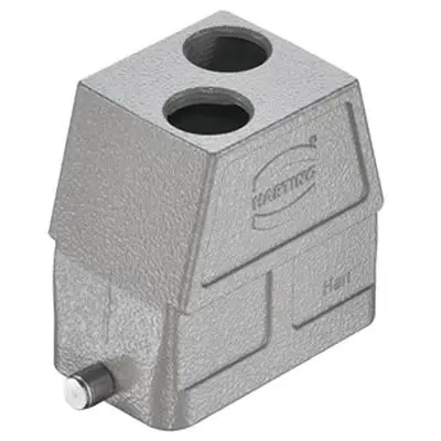 Produktfoto 1 von HARTING Han B Haube Einhebel 1, Kabel 10B Haube, IP65, IP66, IP67
