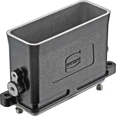 Produktfoto 1 von HARTING Han HPR EasyCon Oberflächenmontiertes Gehäuse Schraubbefestigung, SMD 16B Oberflächenmontiertes Gehäuse, IP65,