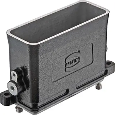 Produktfoto 1 von HARTING Han HPR EasyCon Oberflächenmontiertes Gehäuse Schraubbefestigung, Oberfläche 16B Oberflächenmontiertes Gehäuse,