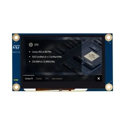 Produktfoto 1 von STMicroelectronics Entwicklungskit-Zubehör, STM32-Board Starterkit