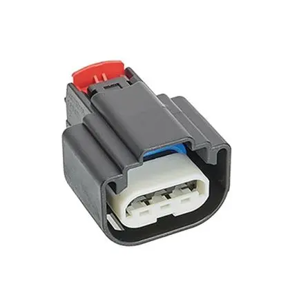 Produktfoto 1 von Molex 160073 Steckverbindergehäuse, Kabel-Kabel, Anschluss, Kabel-zu-Kabel, Buchse, 3-polig, Schwarz / 1-reihig